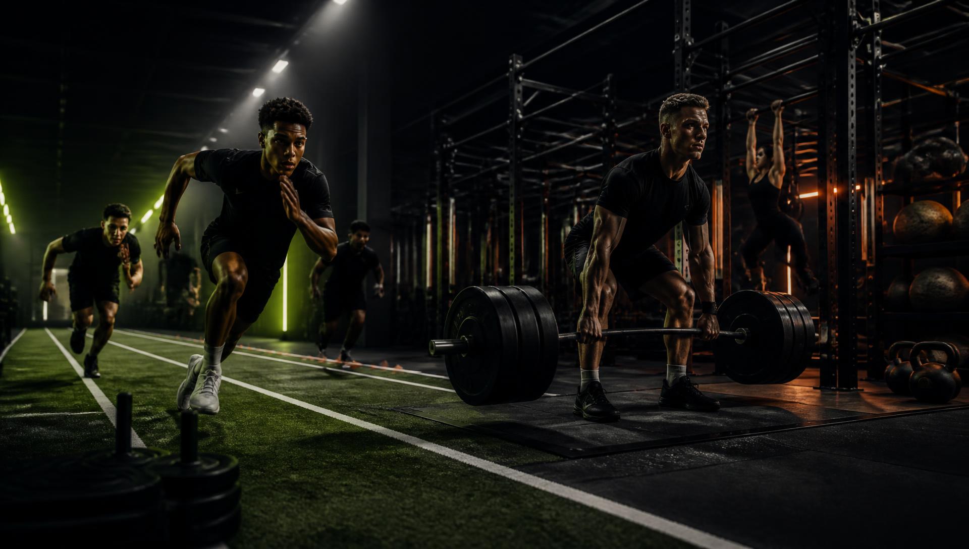 PGM performans merkezinde sprint, kuvvet ve fonksiyonel antrenman